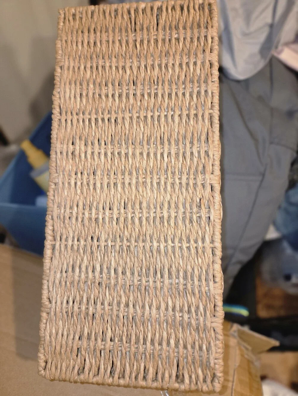 Basket with handles 15x3